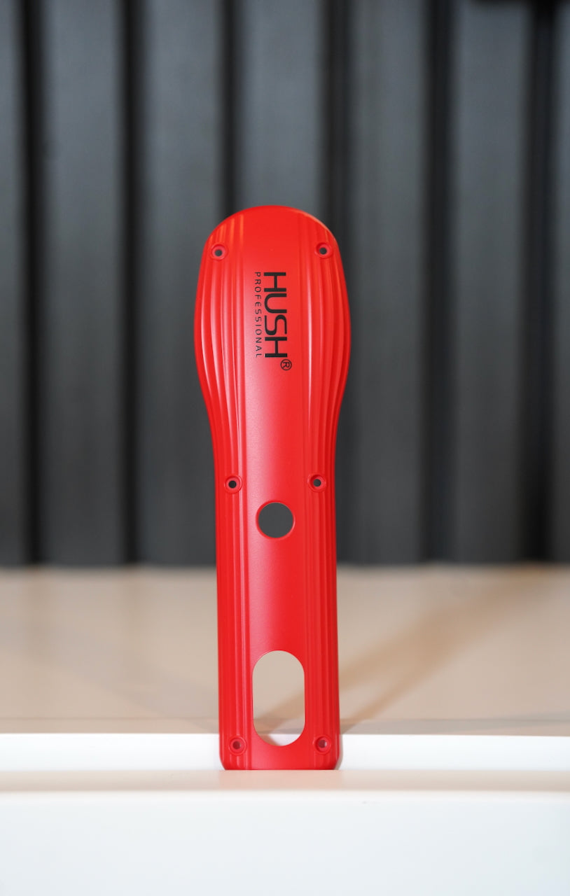 Red HUSH Clipper Faceplate